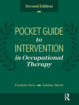 cover image of Pocket Guide to Intervention in Occupational Therapy